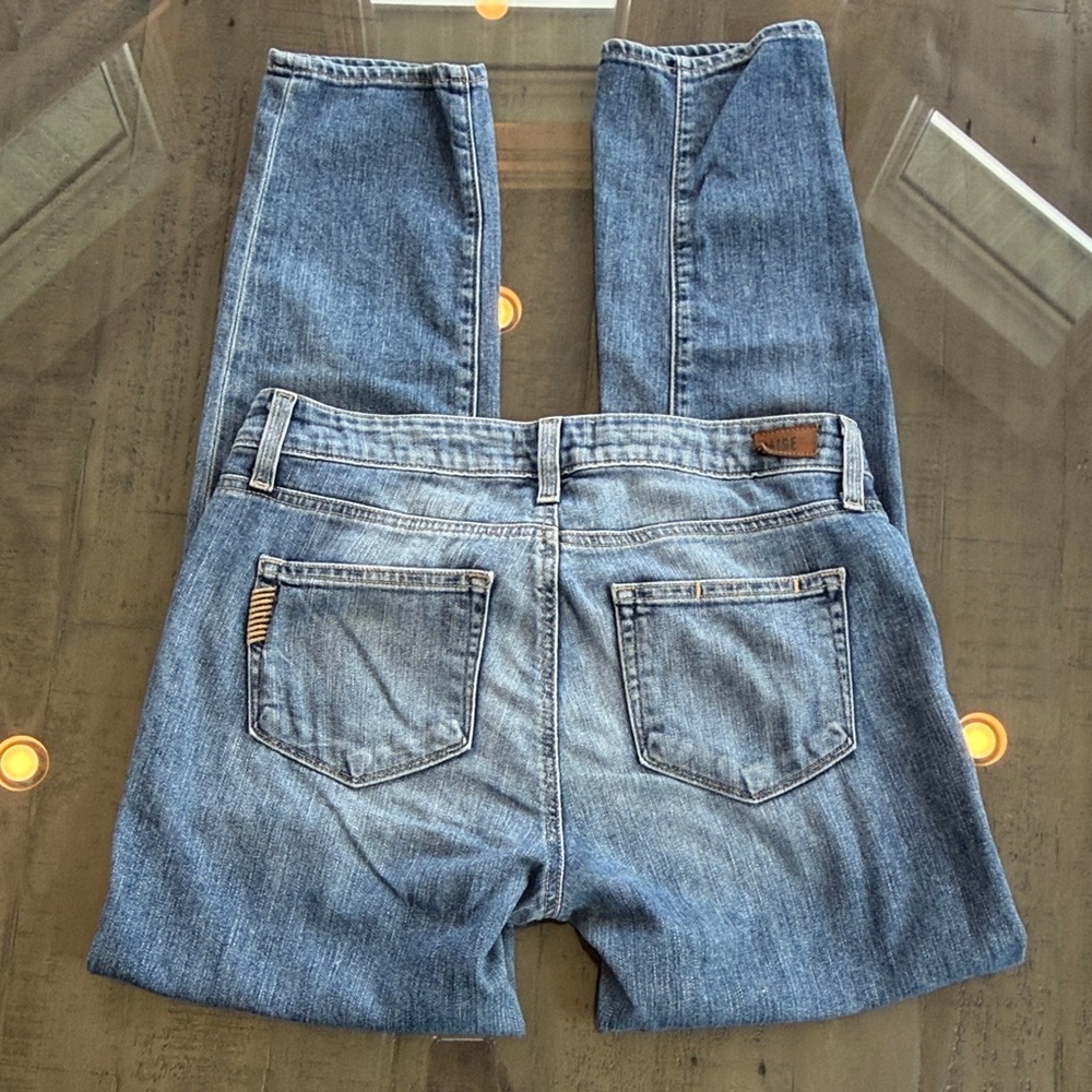 PAIGE Jimmy Jimmy Crop Light Blue Jeans. Size 25. Inseam‎ 27.5 - Picture 5 of 7